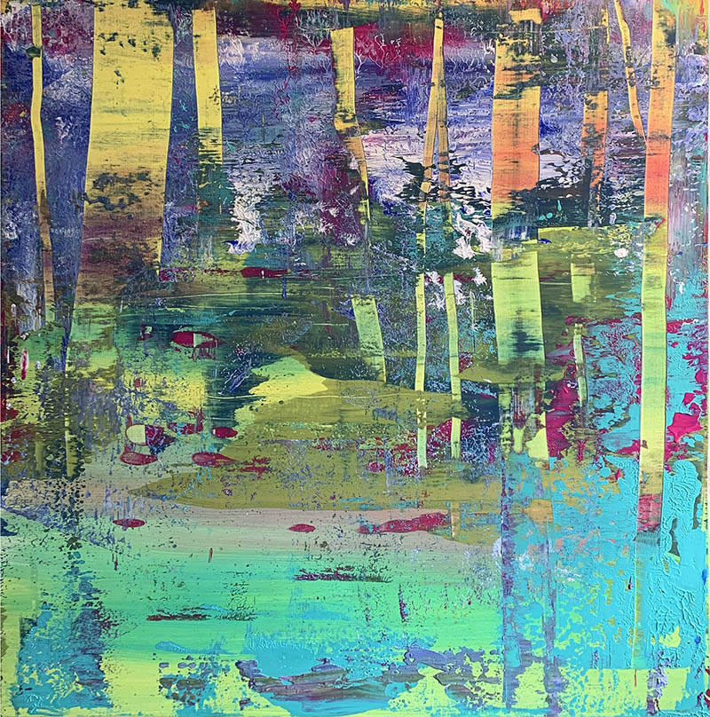 'Bäume II' - Acryl - Annemarie Seidel - artelier41