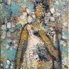 'Blumenmädchen I' - Acryl - 20 x 50 cm - Annemarie Seidel - artelier41