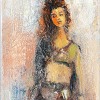 'Lady I' - Acryl - 20 x 50 cm - Annemarie Seidel - artelier41