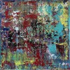 'Farbspiele III' - Acryl - 80 x 80 cm - Annemarie Seidel - artelier41