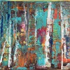 'Frühlingserwachen' - Acryl - 30 x 80 cm - Anneamrie Seidel - artelier41