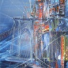 Öl auf Leinwand - 'Manhattan' - 100 x 180 cm - Annemarie Seidel - artelier41
