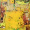 Acryl auf Leinwand - 'Reisefieber' - 70 x 70 cm - Annemarie Seidel - artelier41