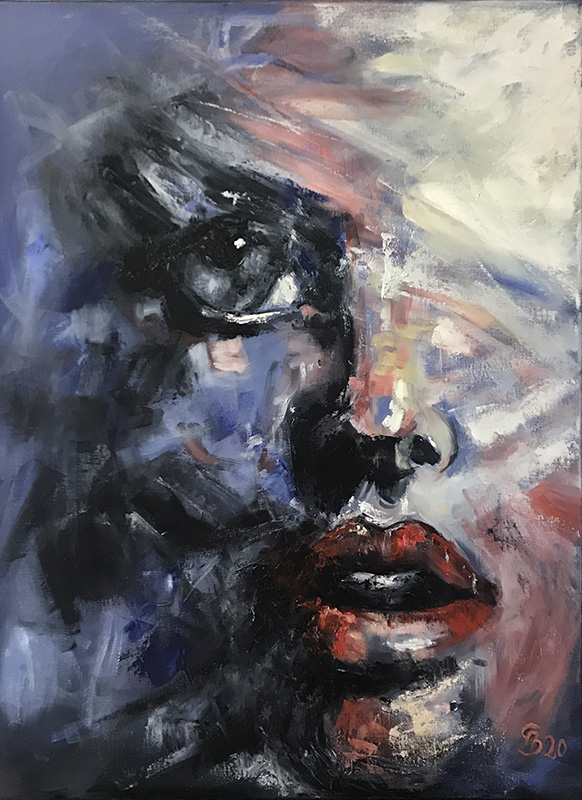 'Loslassen' - Öl - 50 x 80 cm - Annemarie Seidel - artelier41