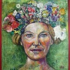 'Die Gedanken sind frei III' - Acryl - 60 x 60 cm - Annemarie Seidel - artelier41
