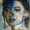 'Fernblick' - Acryl 80 x - 80 cm - Annemarier Seidel - artelier41