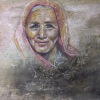 'Indien - Acryl 120 x 100 cm - Annemarie Seidel - artelier41