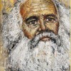 'Karl Marx' - Acryl auf Leinwand 50 x 30 cm