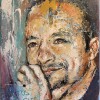 'M. Buslei' - Acryl/Collage - 40 x 50 cm - Annemarier Seidel - artelier41