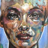 'Phönixe' - Acryl - 80 x 100 cm - Annemarie Seidel - artelier41