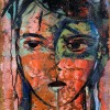 'Red-Lady-III - Acryl - 60 x 80 cm - Anneamrie Seidel - artelier41