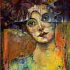 'Traumversunken' - Acryl - 80 x 100 cm - Annemarie Seidel - artelier41