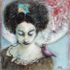 'Zuspruch' - Acryl - 50 x 50 cm - Annemarie Seidel - artelier41