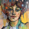 'Marie' - Acryl - 80 x 100 cm - Annemarie Seidel - artelier41