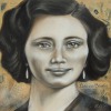 'Mutter' - Öl auf Leinwand - 80 x 80 cm - Annemarie Seidel - artelier41