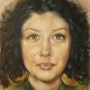 'Natja' - Öl auf Leinwand - 80 x 80 cm - Annemarie Seidel - artelier41